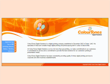 Tablet Screenshot of colourtones.com